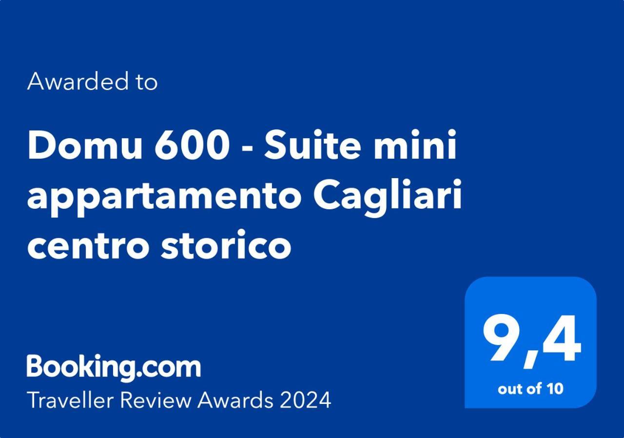 Domu 600 - Suite Mini Appartamento Cagliari Centro Storico Εξωτερικό φωτογραφία